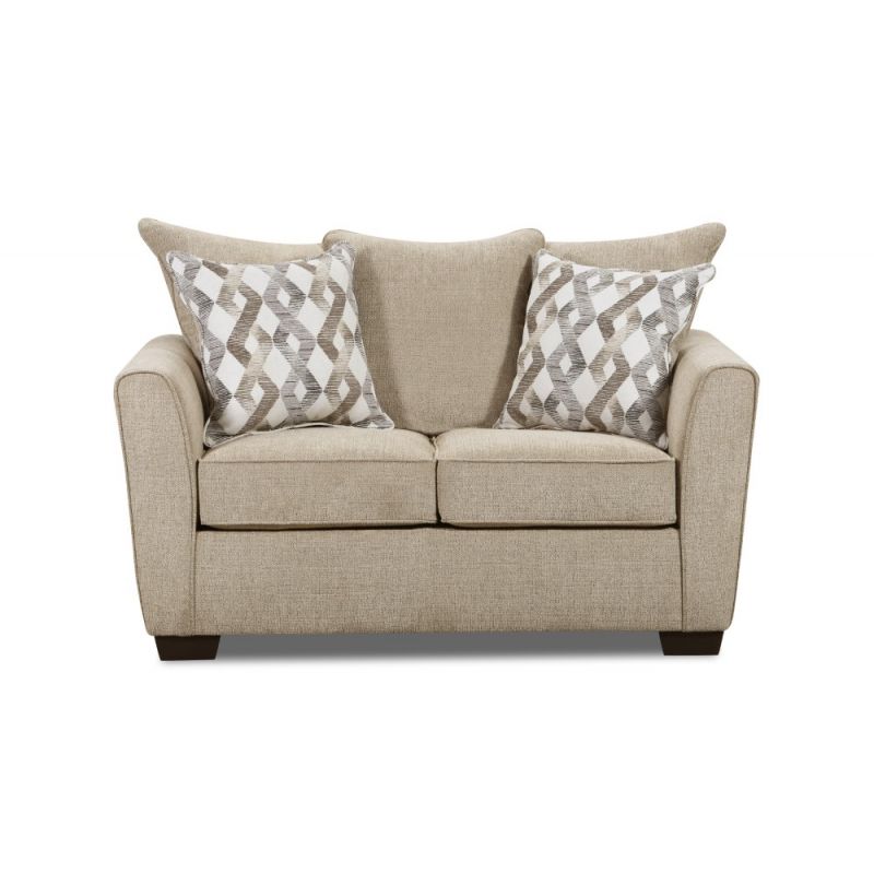 Lane Furniture Surge Mocha Loveseat, Simmons Upholstery Outback Chocolate Sofa And Loveseat Set