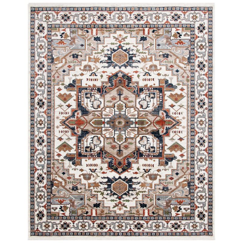 Lauren Ralph Lauren - 1116 Rug - 2' X 7' - Ivory / Beige Red