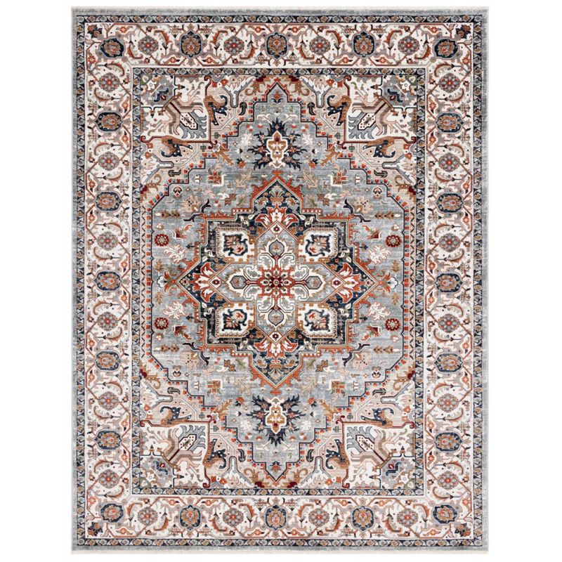 Lauren Ralph Lauren - 1119 Rug - 2' X 7' - Grey / Beige Red