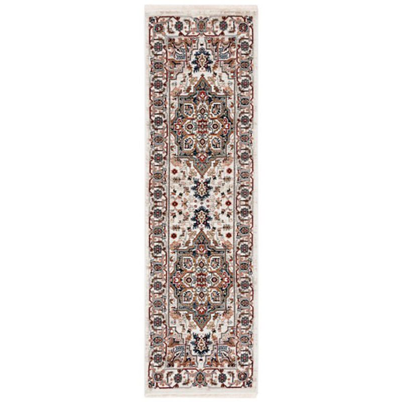 Lauren Ralph Lauren - 1119 Rug - 2' X 8' - Ivory / Beige Red