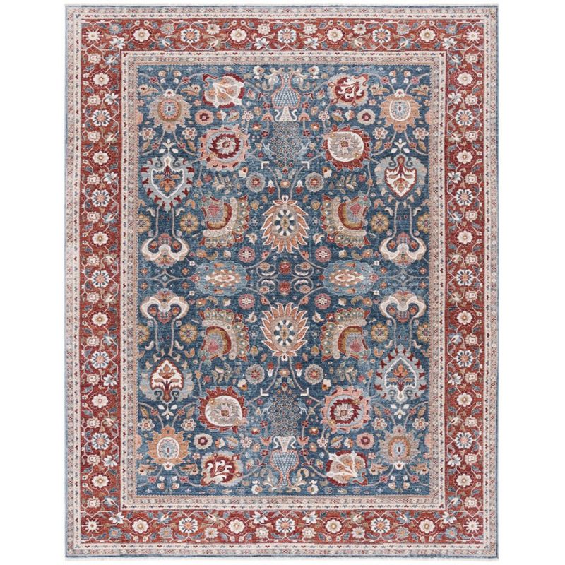 Lauren Ralph Lauren - 1412 Rug - 4' X 6' - Navy / Red Ivory