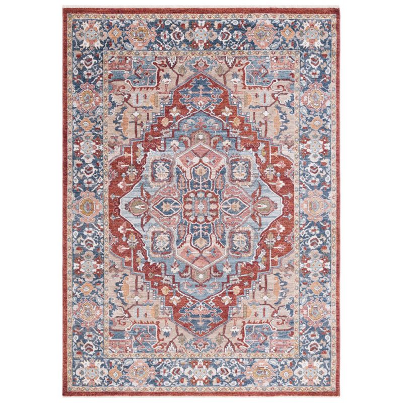 Lauren Ralph Lauren - 1413 Rug - 4' X 6' - Beige / Blue Red