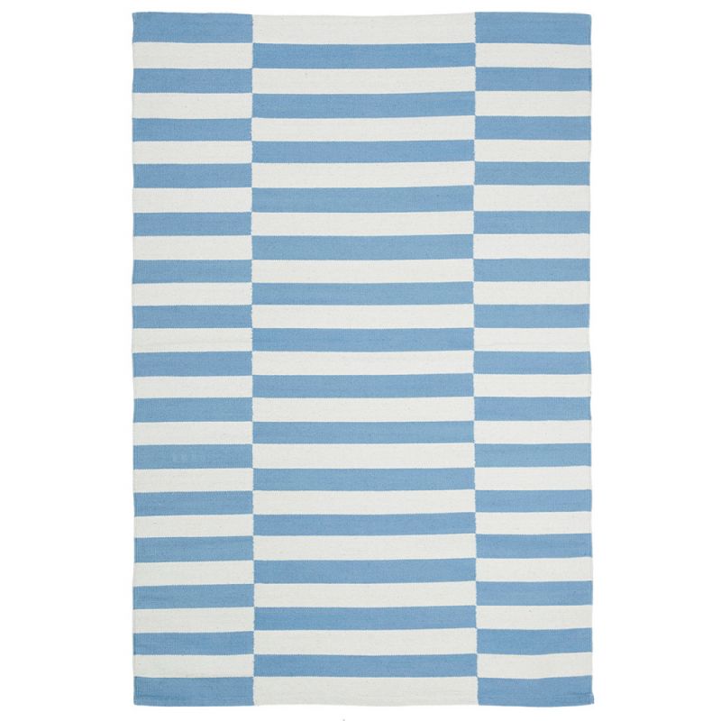 Lauren Ralph Lauren - Ludlow Stripe Rug - 4' X 6' - Chambray