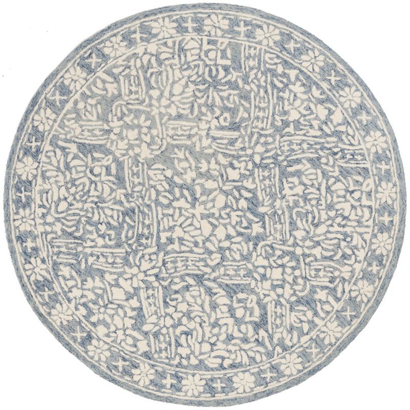 Lauren Ralph Lauren - Olivier Rug - 6' X 6' Round - Blue / Ivory