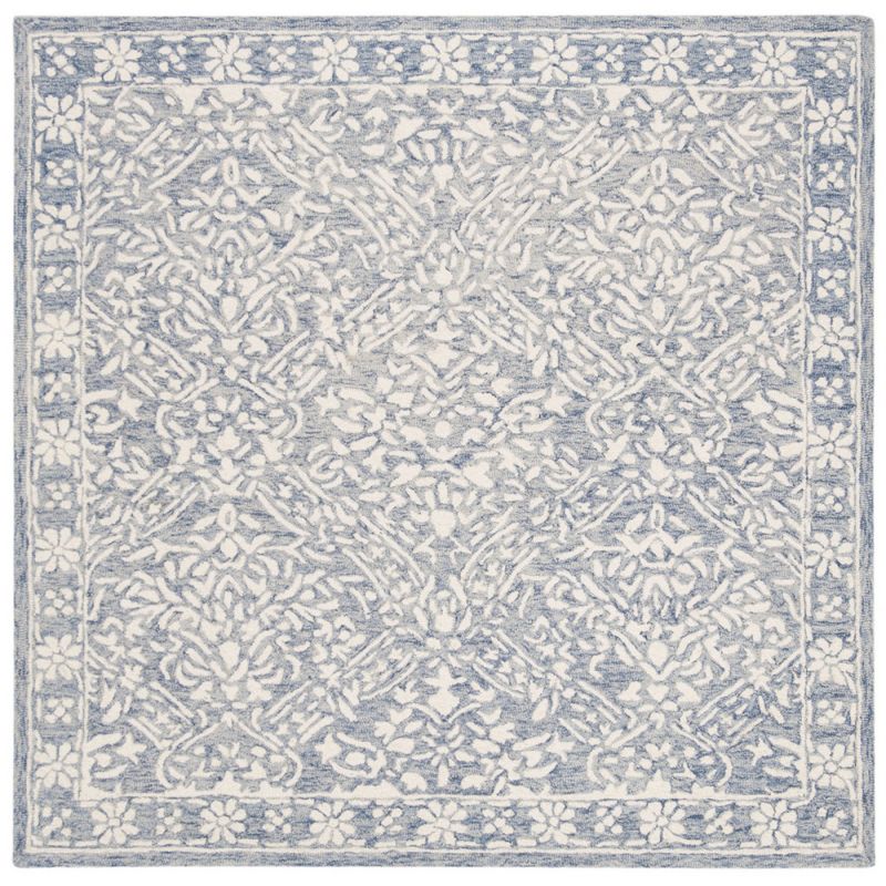 Lauren Ralph Lauren - Olivier Rug - 7' X 7' Square - Blue / Ivory