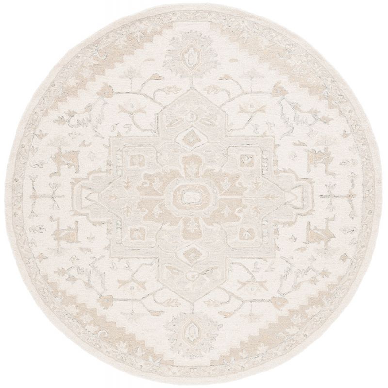 Lauren Ralph Lauren - Percy Rug - 7' X 7' Round - Ivory / Beige