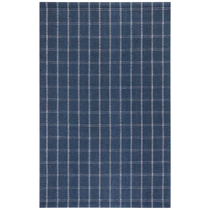 Lauren Ralph Lauren - Tamworth Check Rug - 5' X 8' - Navy