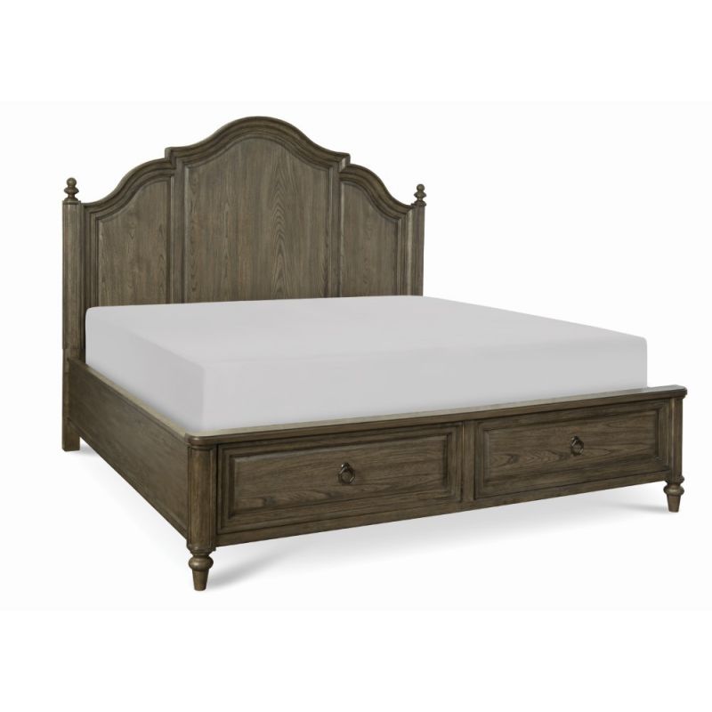 Legacy Classic Furniture - Brookhaven Complete King Panel Bed w/ Storage Footboard - N6400-4126K_CLOSEOUT