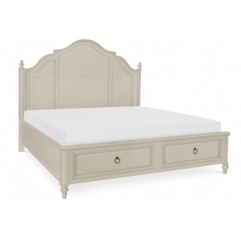 Legacy Classic Furniture - Brookhaven Complete King Panel Bed with Storage Footboard - N6401-4126K