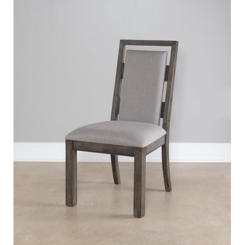 Legacy Classic Furniture - Counter Point Upholstered Side Chair (Upholstered Seat and Back, Seat Height: 19
