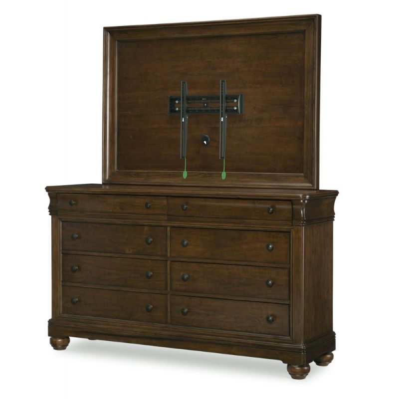 Legacy Classic Furniture - Coventry Complete Dresser with TV Frame - 9422-1200_1230