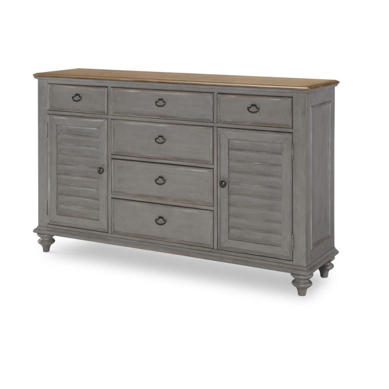 Legacy Classic Furniture - Kingston Louvered Dresser - 2311-1200