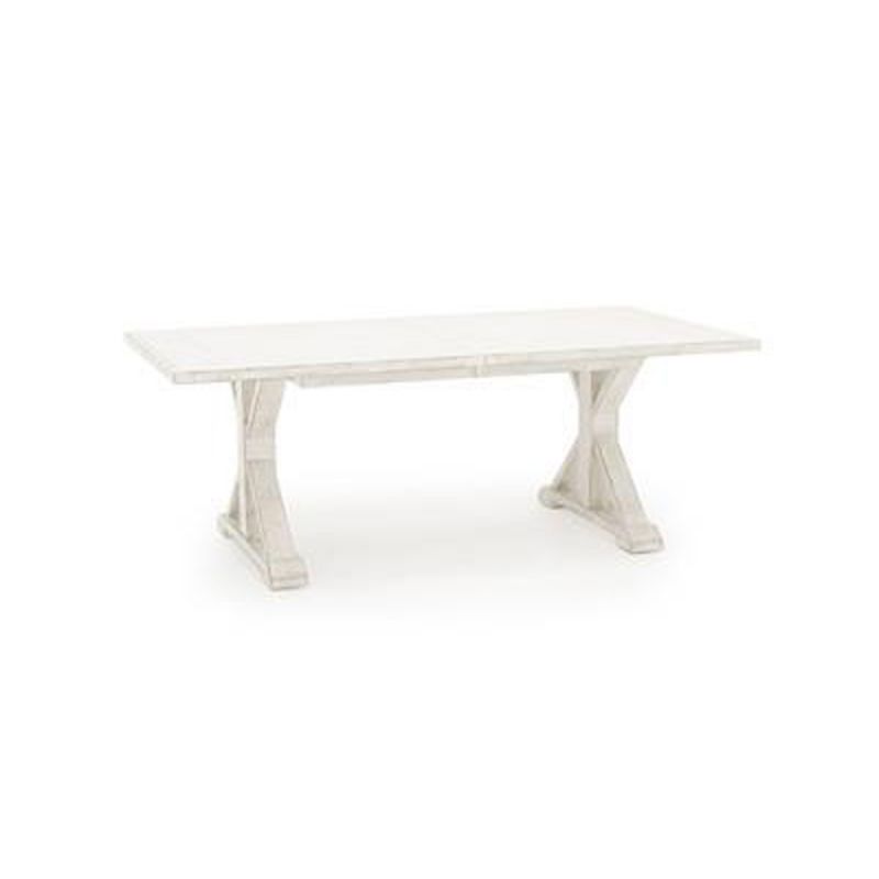 Legacy Classic Furniture - Trisha Yearwood Coming Home Trestle Table in Chalk - TY926-100