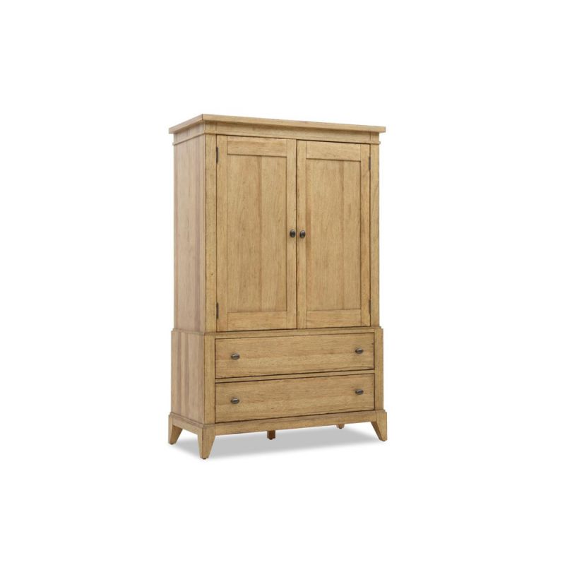 Legacy Classic Furniture - Trisha Yearwood Today's Traditions Armoire in Natural Hickory - TY656-690