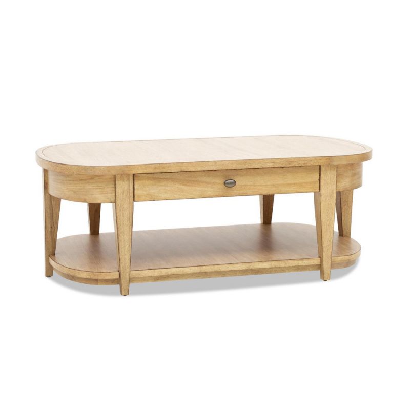 Legacy Classic Furniture - Trisha Yearwood Today's Traditions Oval Cocktail Table in Natural Hickory - TY656-818