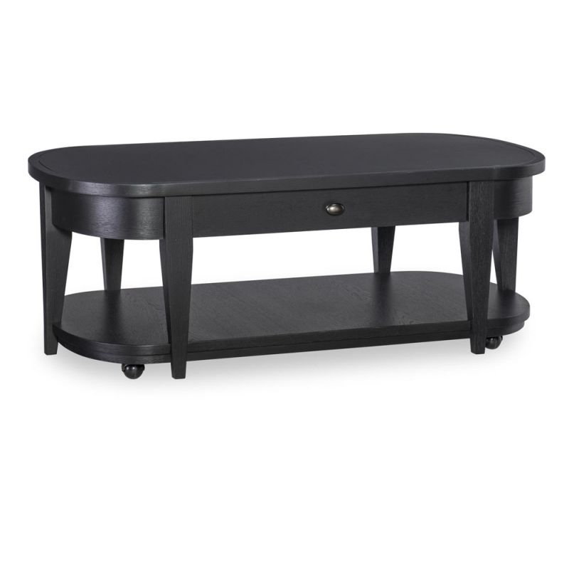 Legacy Classic Furniture - Trisha Yearwood Today's Traditions Oval Cocktail Table in Blacksmith - TY657-818