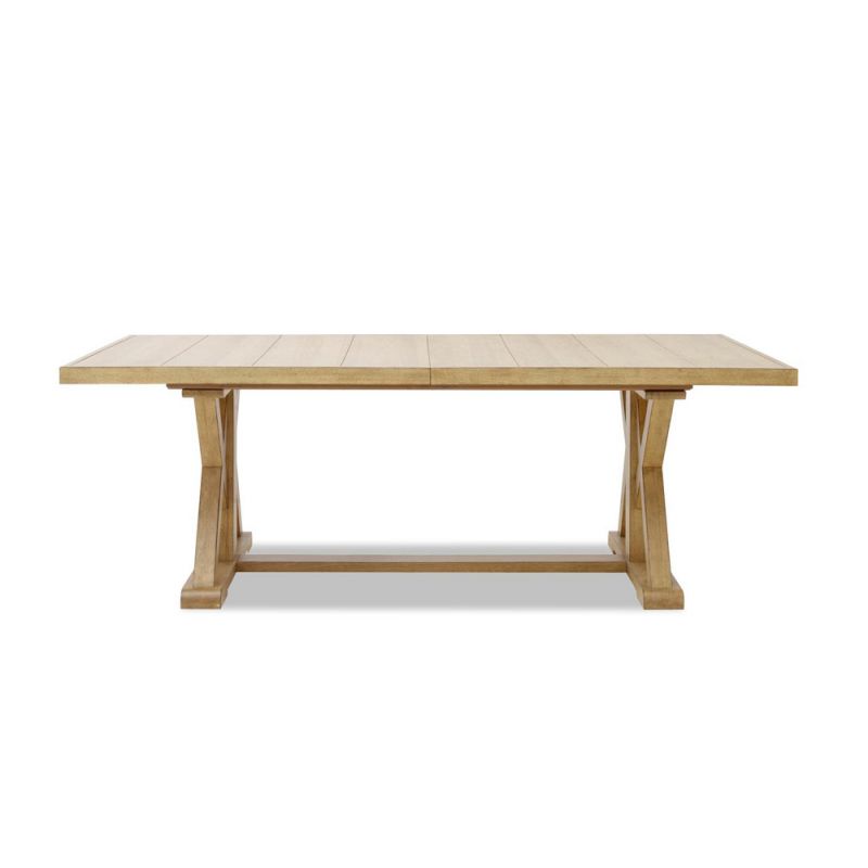 Legacy Classic Furniture - Trisha Yearwood Today's Traditions Trestle Table in Natural Hickory - TY656-102