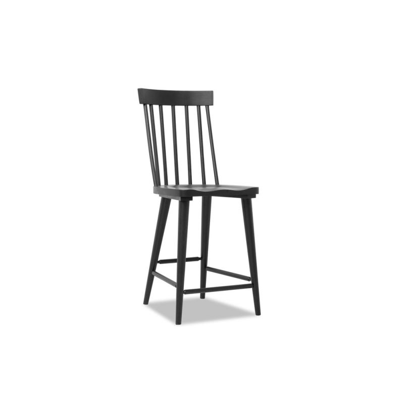 Legacy Classic Furniture - Trisha Yearwood Today's Traditions Windsor Counter Stool in Blacksmith (Set of 2) - TY657-925