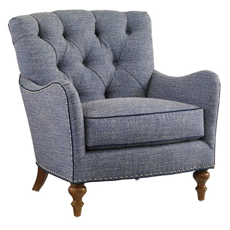 Lexington - Oyster Bay Wescott Chair Blue - 01-7609-11-41