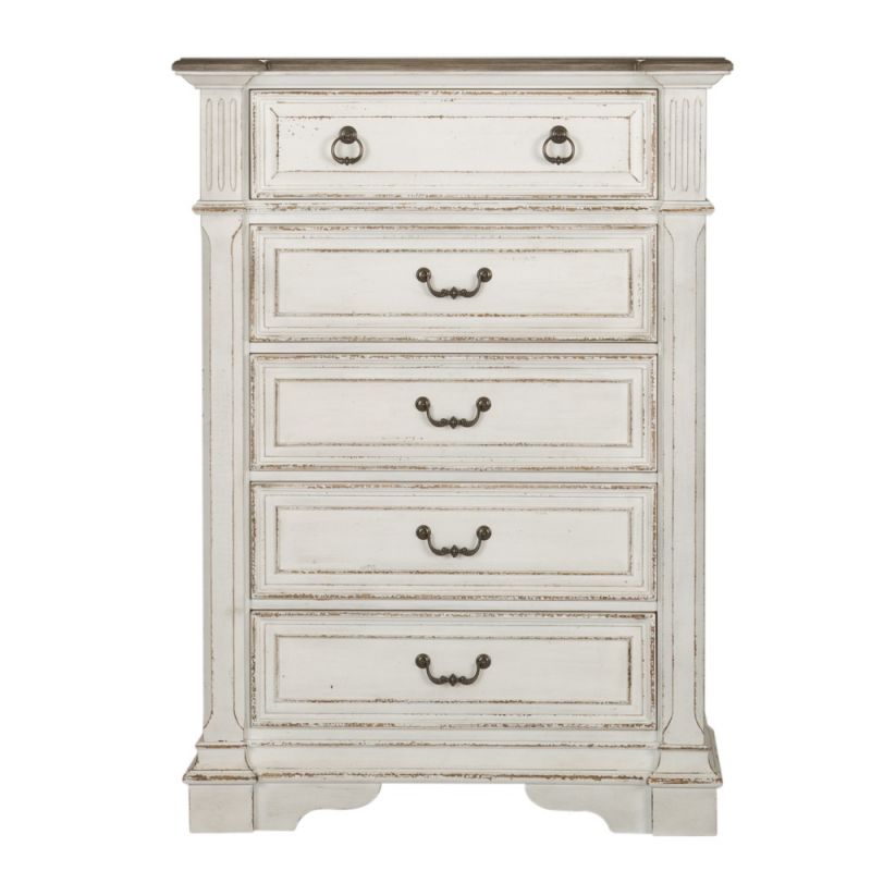 Liberty Furniture - Abbey Park 5 Drawer Chest - 520-BR41