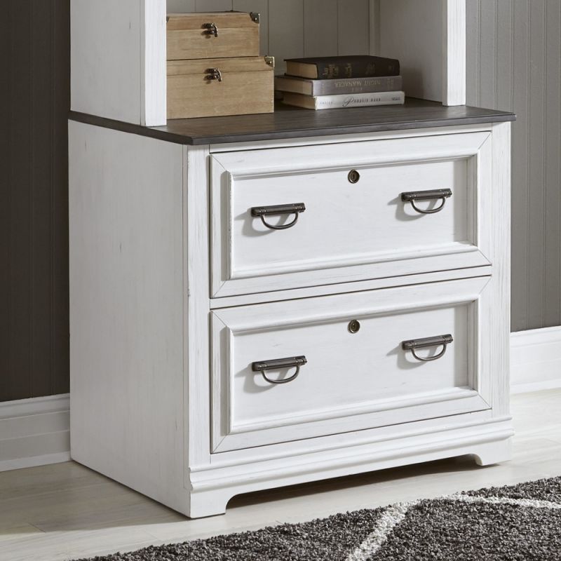 Liberty Furniture - Allyson Park Bunching Lateral File Cabinet - 417-HO147
