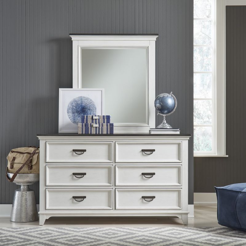 Liberty Furniture - Allyson Park Dresser & Mirror - 417-YBR-DM