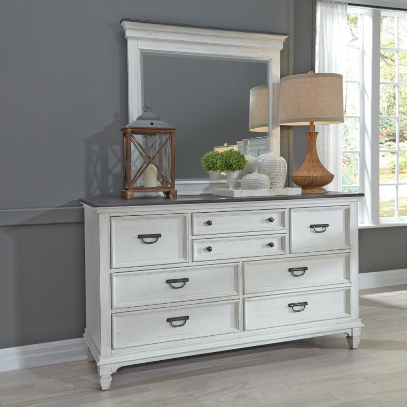 Liberty Furniture - Allyson Park Dresser & Mirror - 417-BR-DM