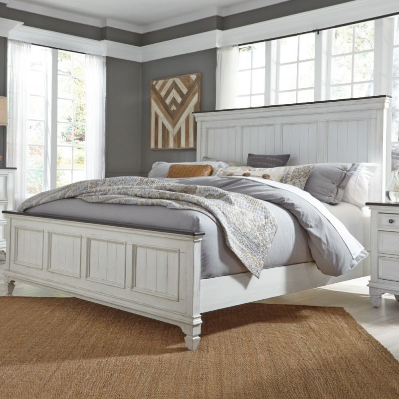 Liberty Furniture Allyson Park Queen Panel Bed 417 Br Qpb