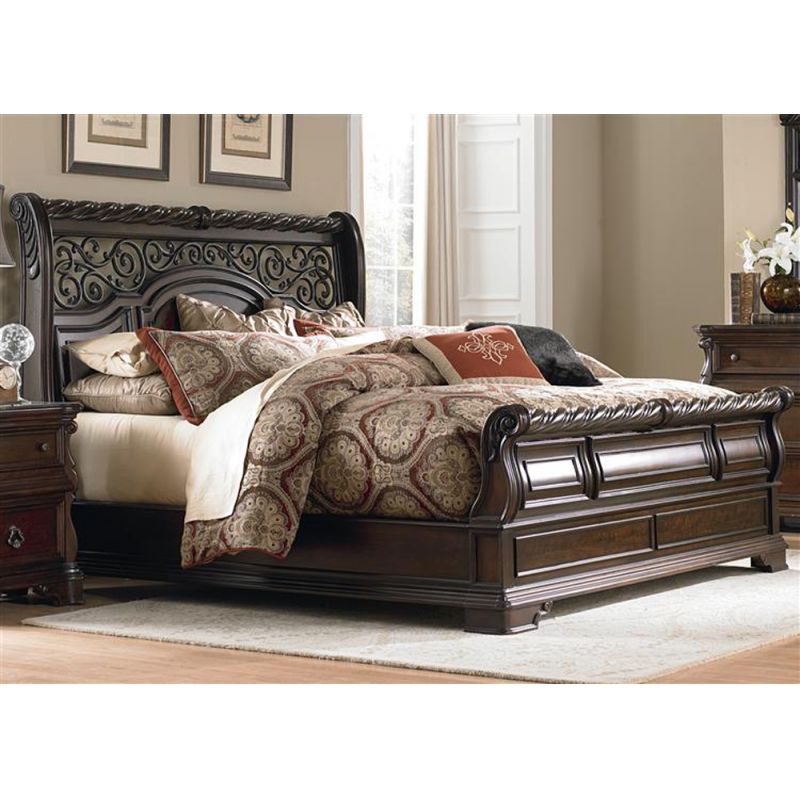 Liberty Furniture - Arbor Place King Sleigh Bed - 575-BR-KSL
