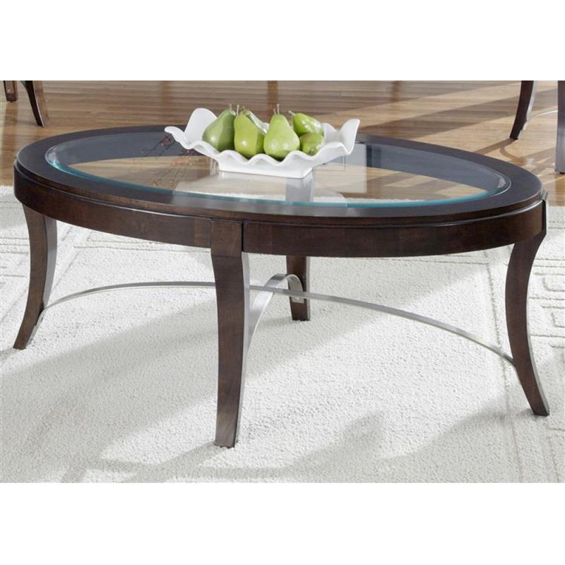 Liberty Furniture - Avalon Oval Cocktail Table - 505-OT2010
