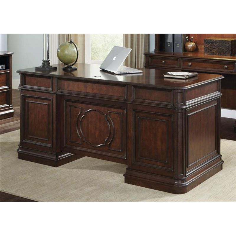 Liberty Furniture - Brayton Manor Jr Executive Desk - 273-HOJ-JED