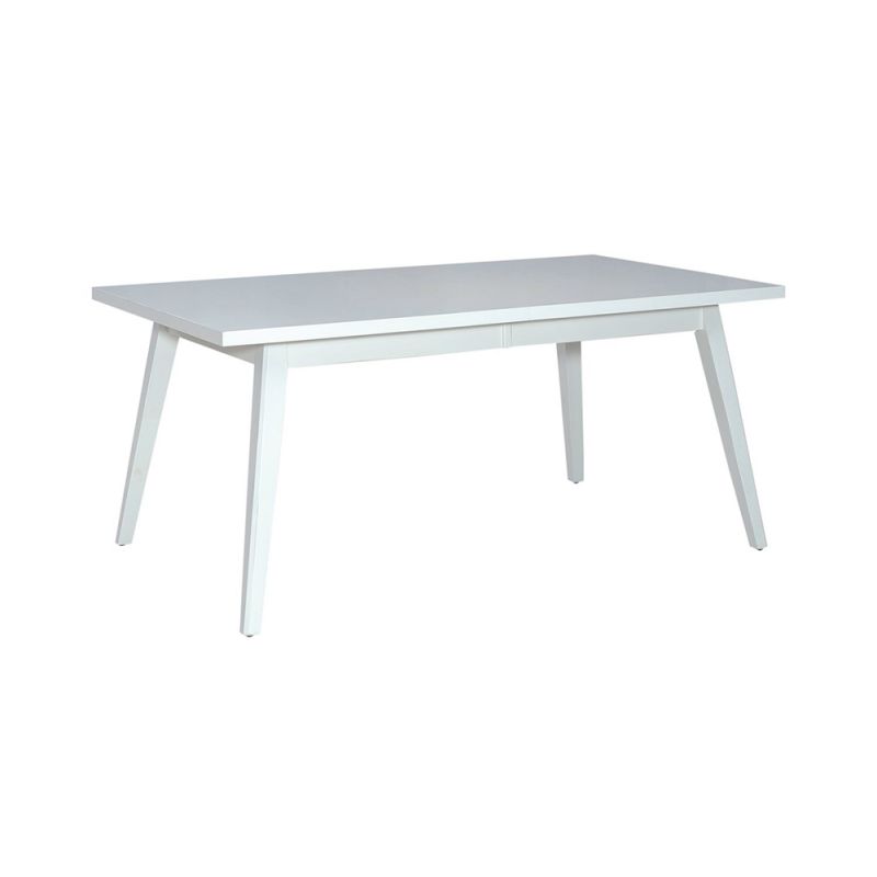 Liberty Furniture - Capeside Cottage Rectangular Leg Table - White - 224-T4288-W