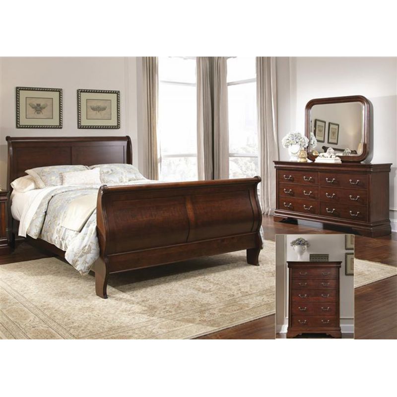 Liberty Furniture Carriage Court 4, 4 Piece Dresser Set With Mirror