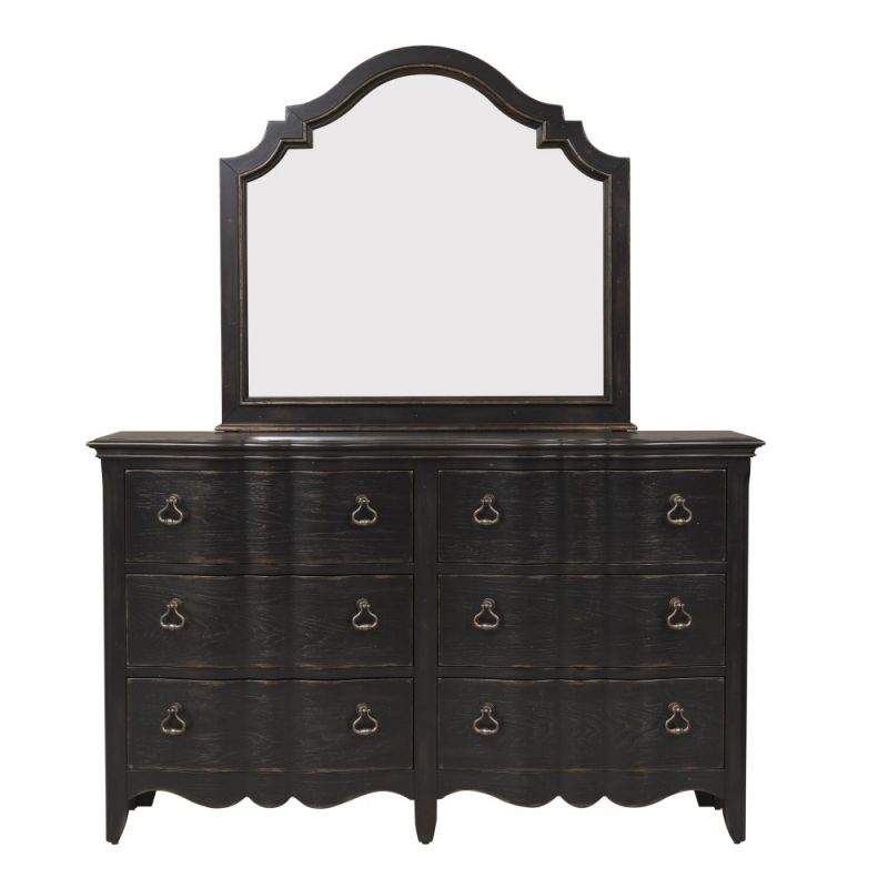 Liberty Furniture - Chesapeake Dresser & Mirror - 493-BR-DM