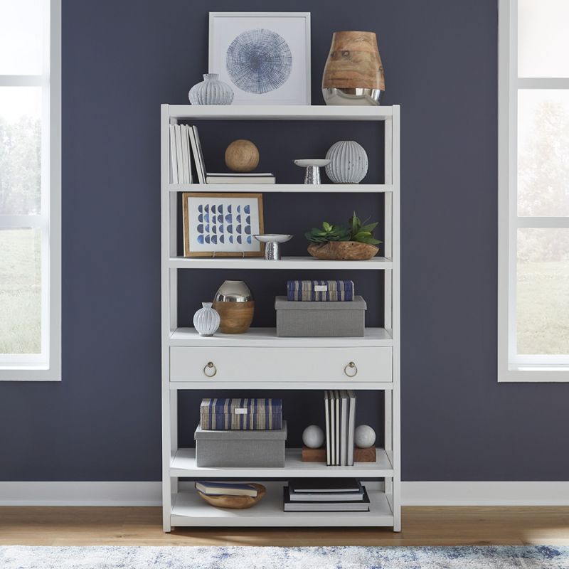 Liberty Furniture - East End Accent Bookcase - 2030WH-AB3970