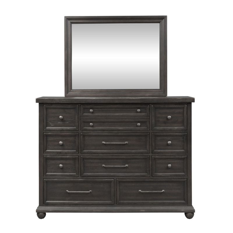 Liberty Furniture - Harvest Home Dresser & Mirror - 879-BR-DM