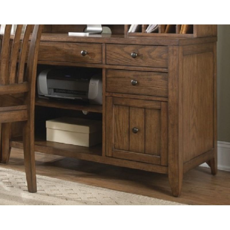 Liberty Furniture - Hearthstone Computer Credenza - 382-HO121 - CLOSEOUT