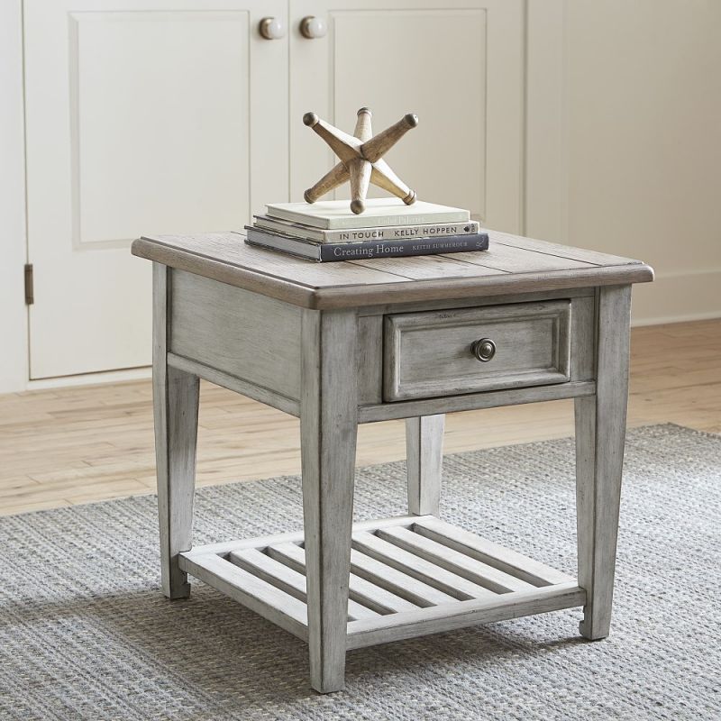 Liberty Furniture - Heartland Drawer End Table - 824-OT1020