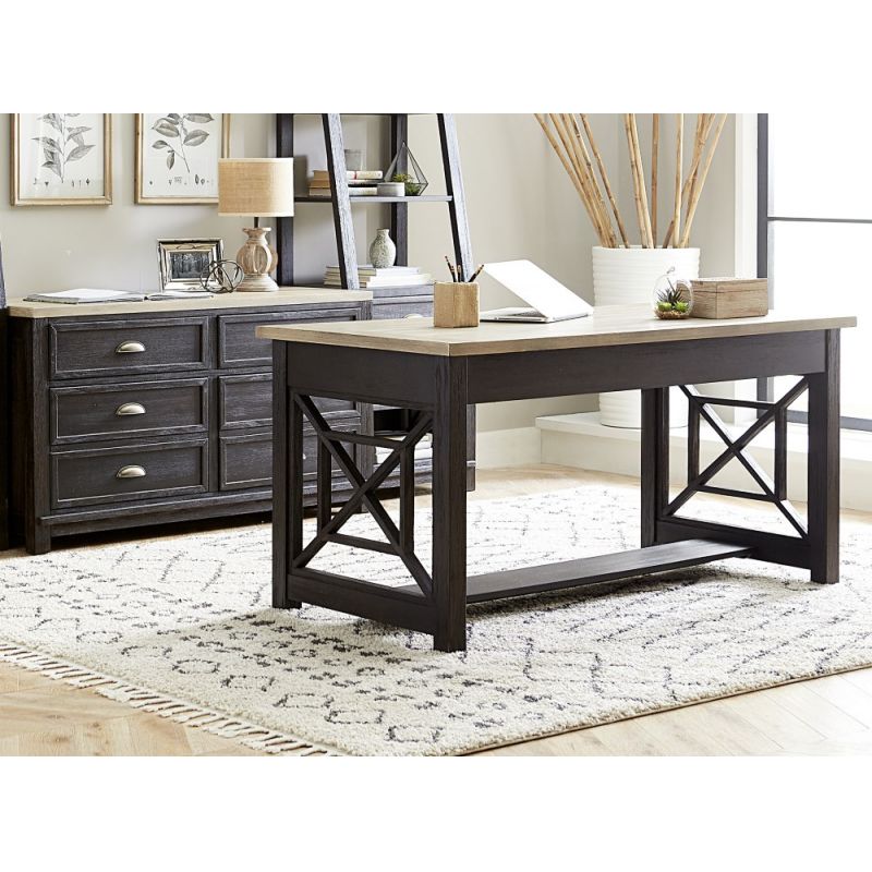 Liberty Furniture - Heatherbrook 2 Piece Desk Set - 422-HO-2DS