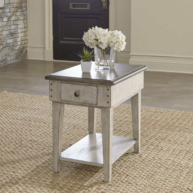 Liberty Furniture - Ivy Hollow Drawer Chair Side Table - 457-OT1021