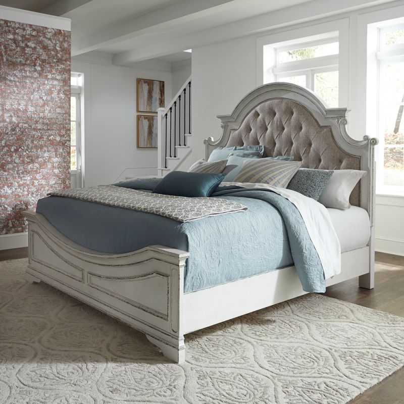 Liberty Furniture - Magnolia Manor California King Upholstered Bed  - 244-BR-CKUB