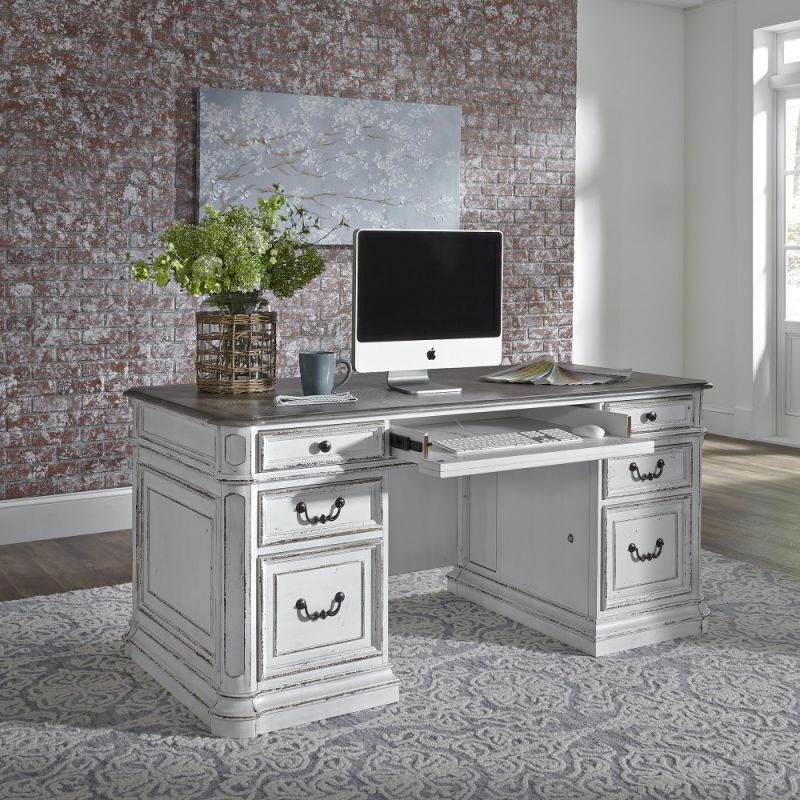 Liberty Furniture - Magnolia Manor Desk - 244-HOJ-DSK