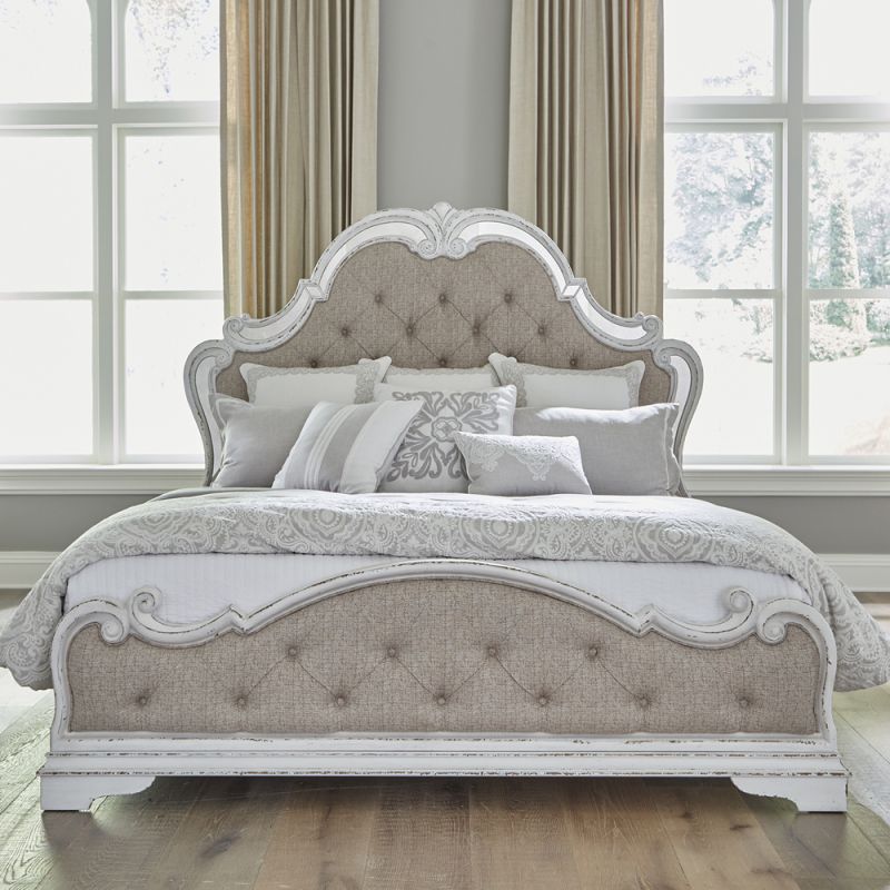 Liberty Furniture - Magnolia Manor Opt King Uph Bed  - 244-BR-OKUB