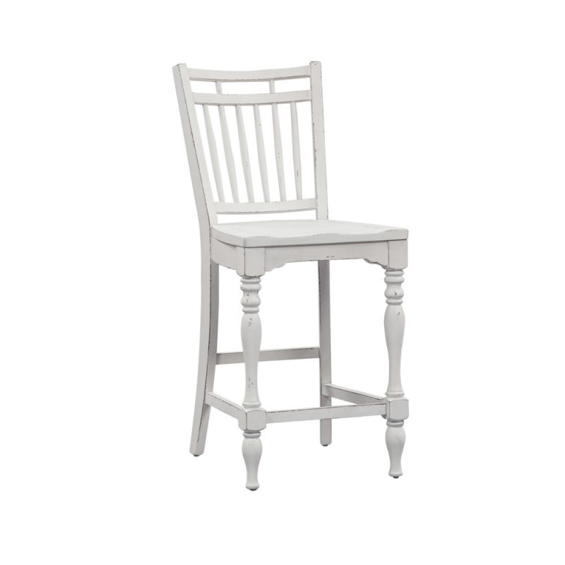 Liberty Furniture - Magnolia Manor Spindle Back Counter Chair (Set of 2) - 244-B400024