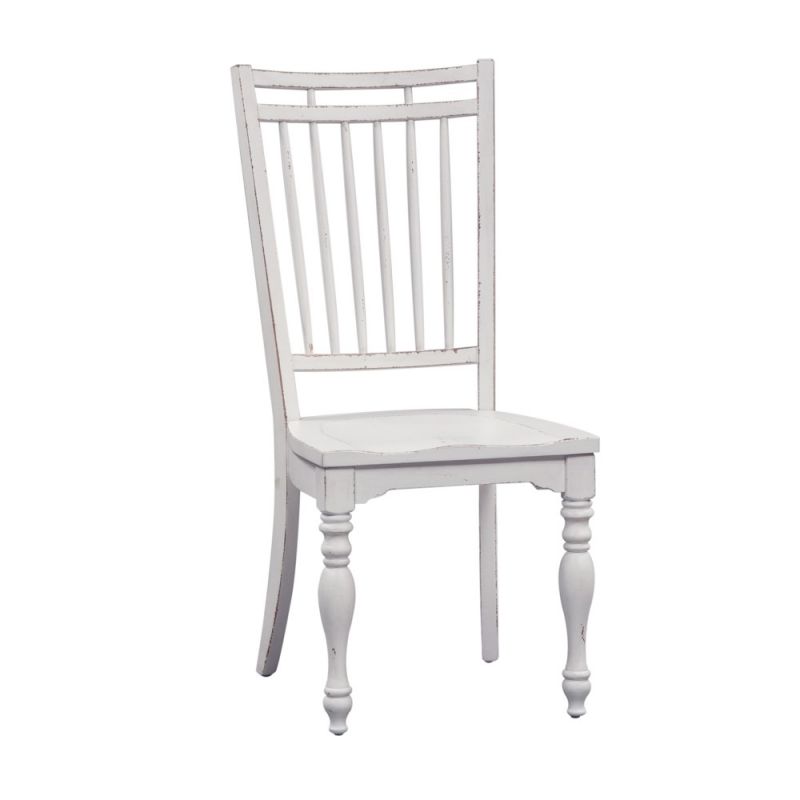Liberty Furniture - Magnolia Manor Spindle Back Side Chair (Set of 2) - 244-C4000S