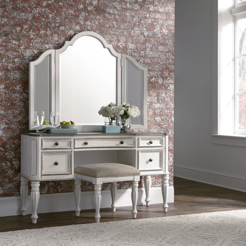 Liberty Furniture - Magnolia Manor Vanity - 244-BR-VN