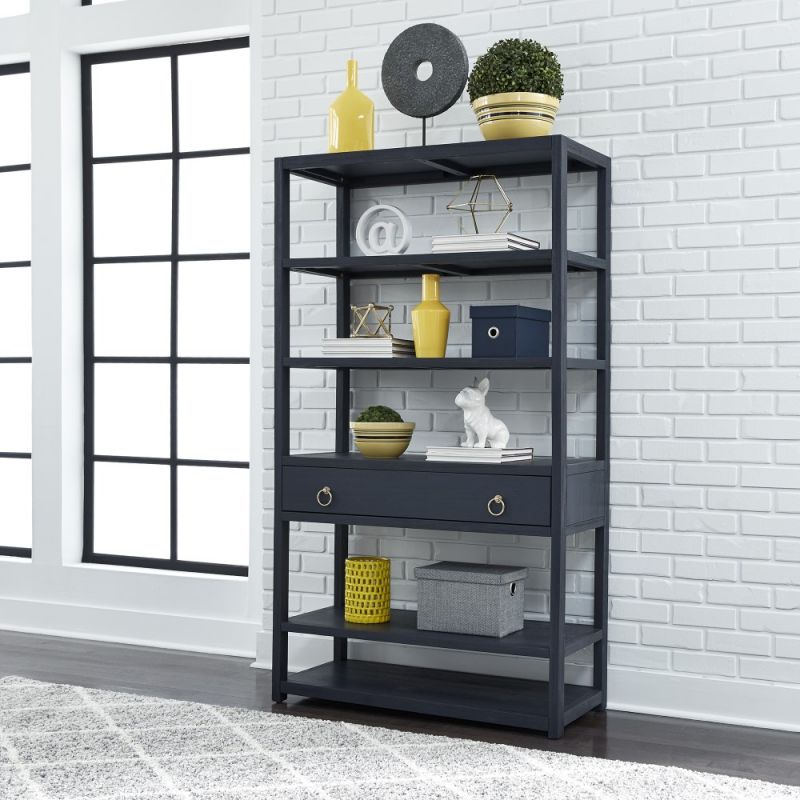 Liberty Furniture - Midnight Accent Bookcase - 2030-AB3970