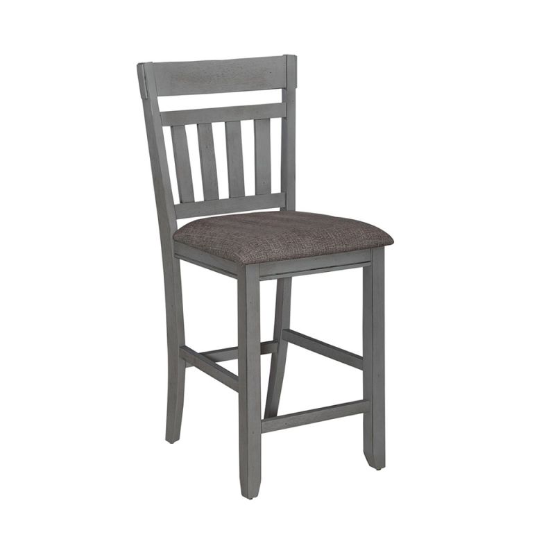 Liberty Furniture - Newport Splat Back Counter Chair (RTA) (Set of 2) - 131-B650124