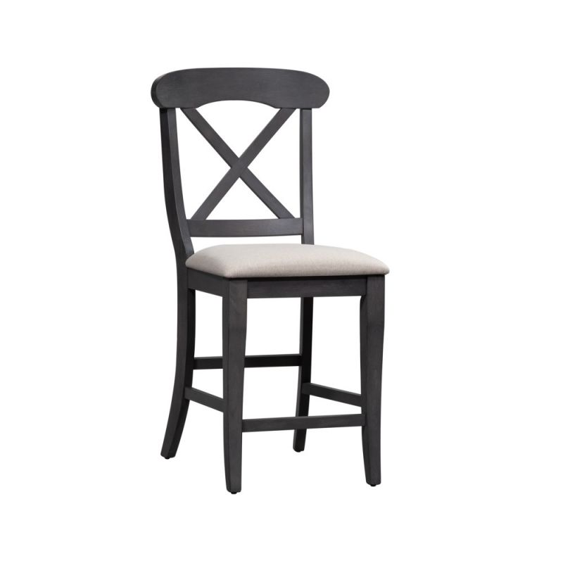 Liberty Furniture - Ocean Isle Uph X Back Counter Chair (Set of 2) - 303G-B300124