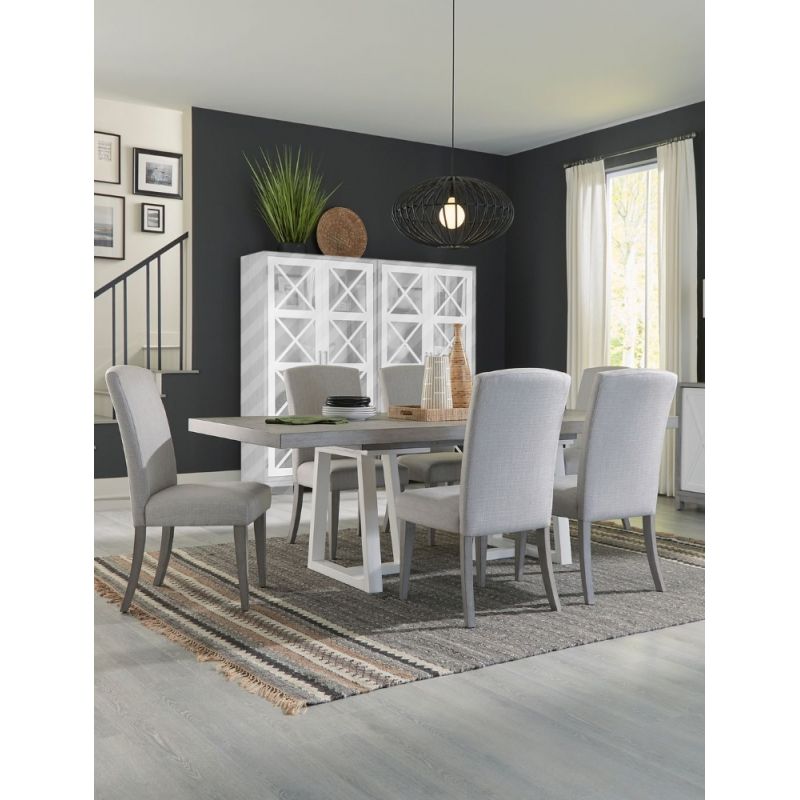 Liberty Furniture - Palmetto Heights 7 Piece Double Pedestal Table Set  - 499-DR-72PS